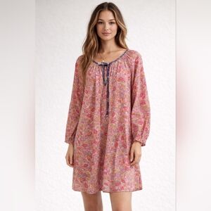 NATURAL LIFE Pink Floral Mini Dress